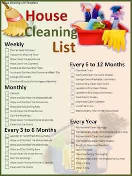 house cleaning tips